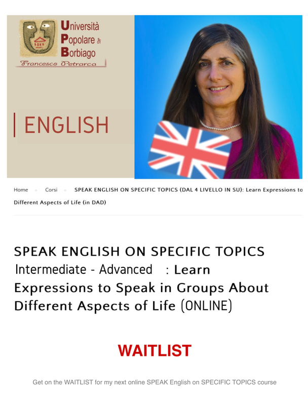 Click on: SPEAKING ENGLISH IN THE ENGLISH CLASS
